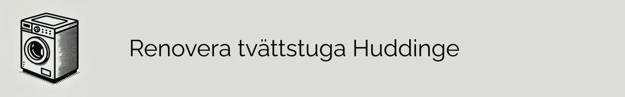 Renovera tvättstuga Huddinge